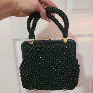 vintage beaded purse